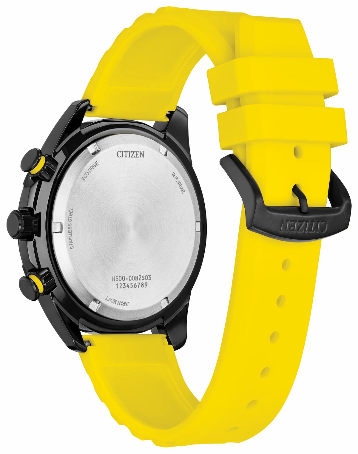 Brycen Black Dial Silicone Strap AT2585-08E