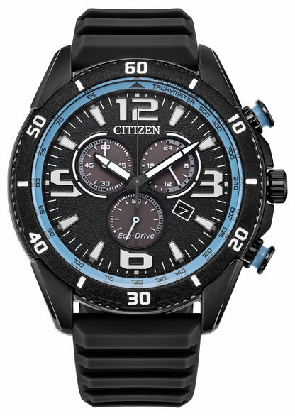 Brycen Black Dial Silicone Strap AT2587-02E