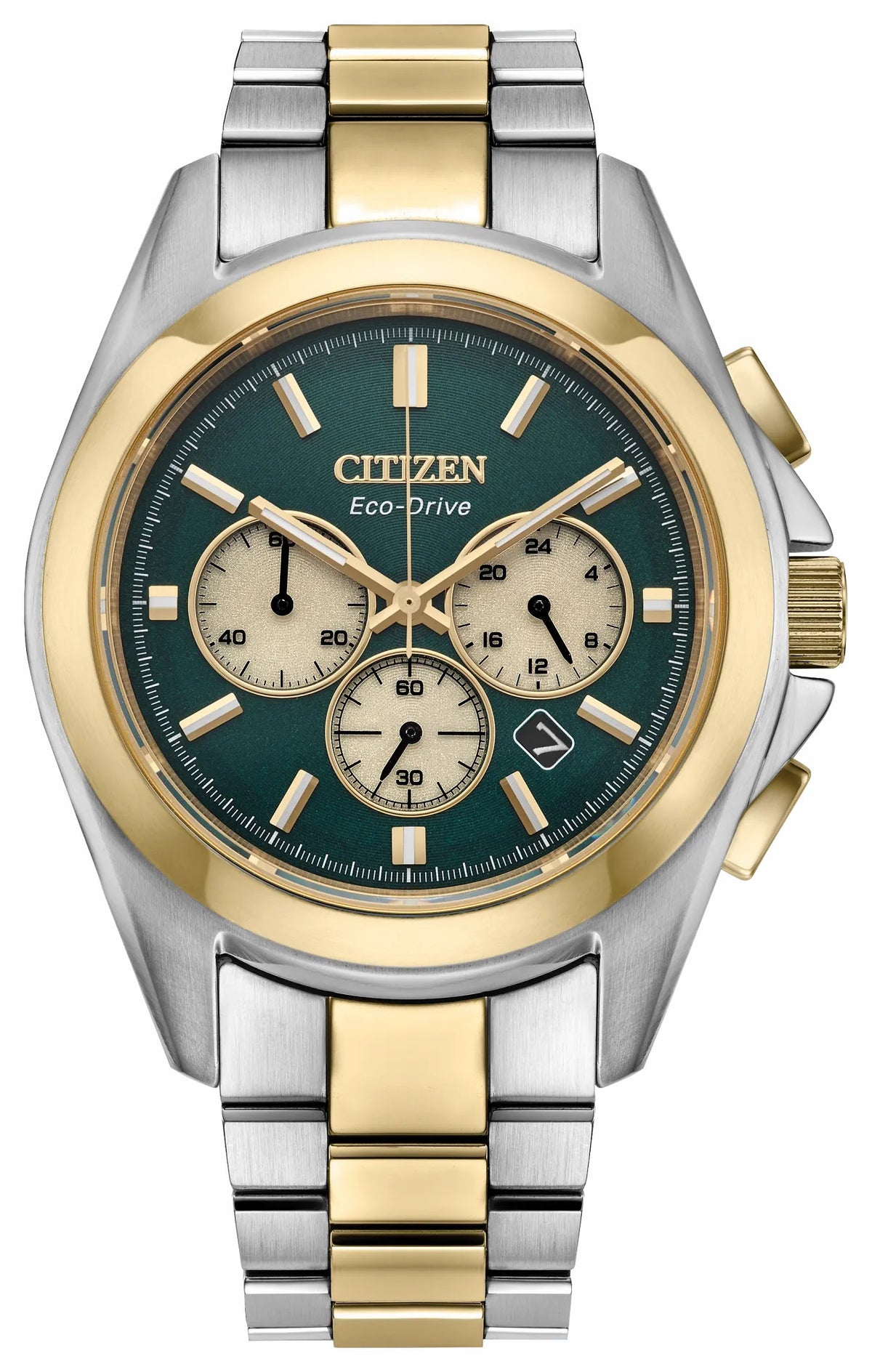 Sport Luxury Green Dial Stainless Steel Bracelet CA4684-54X