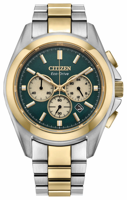 Sport Luxury Green Dial Stainless Steel Bracelet CA4684-54X