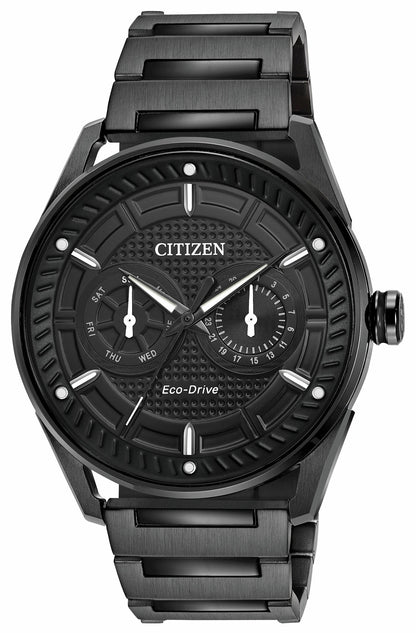 CTO - Men's Black BU4025-59E Steel Chronograph Watch