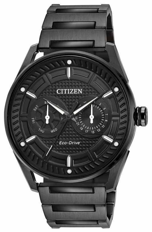 CTO - Men's Black BU4025-59E Steel Chronograph Watch